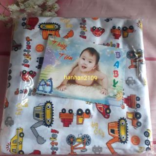 COMBO 5 TÃ VUÔNG CHO BÉ SƠ SINH