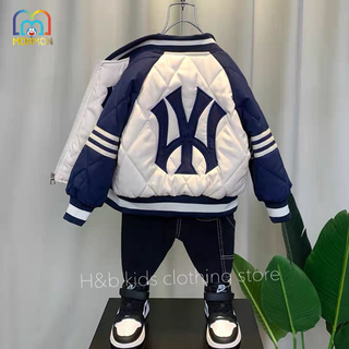 Áo khoác phao bomber chần bông/ áo khoác đông cho bé trai