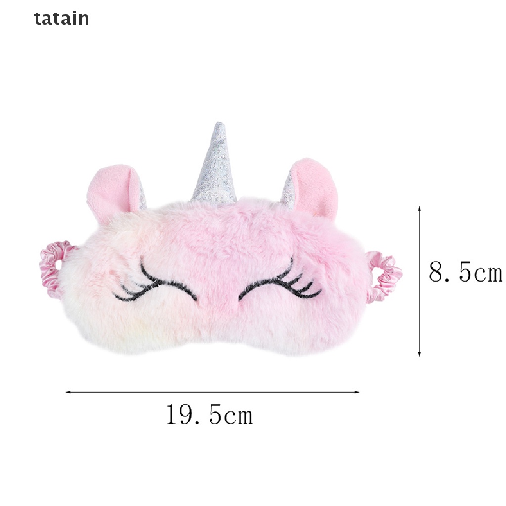 [TAT] 3D Unicorn Eye Mask Cartoon Variety Sleeping Mask Eyeshade Relax Eye Shade CVX