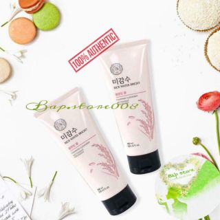 Sữa Rửa Mặt Gạo THE FACE SHOP 100ml- Cấp Ẩm, Trắng Da (hàng chính hãng Hàn Quốc)
