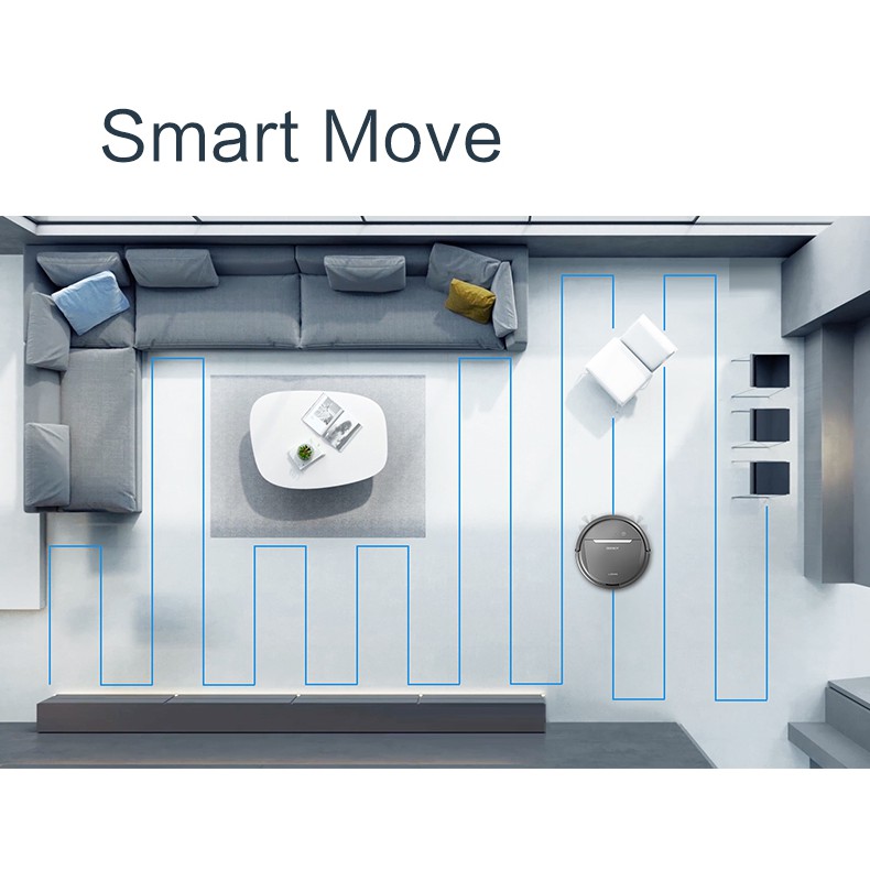 Robot Hút Bụi Lau Nhà Ecovacs DG710