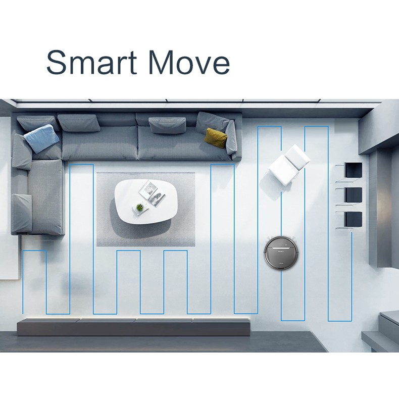 [HÀNG NEW CHUẨN LOẠI 1] Robot hút bụi lau nhà thông minh Ecovacs DG710 - Robot hút bụi - Robot lau nhà