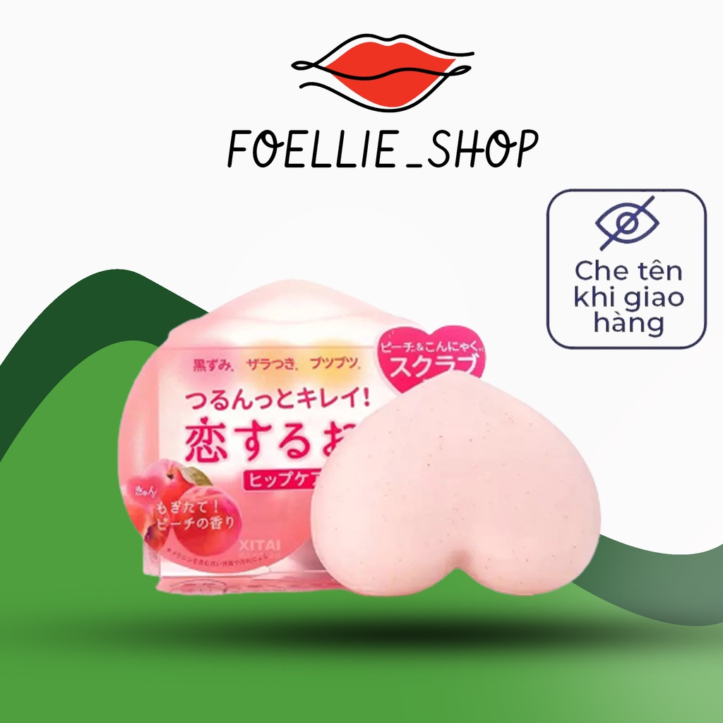 Xà Phòng Thâm Mông Quả Đào Pelican - Soap Thâm MôngTrái Đào Làm Trắng Ngừa Thâm Mông Loại Bỏ Mụn Đỏ Ngứa