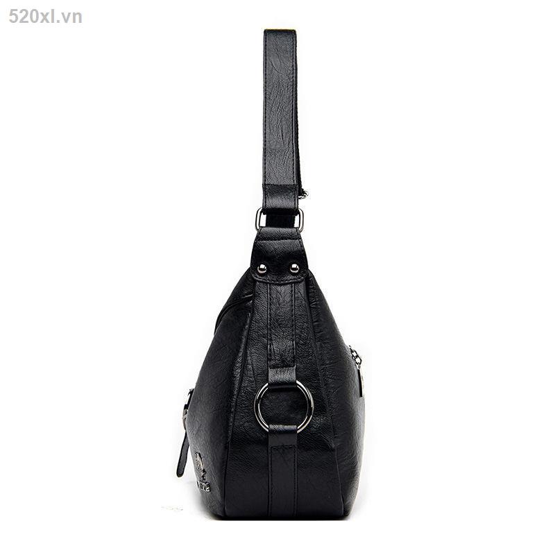 Túi Xách Đeo Vai Da Bò Mềm Cỡ Lớn Thời Trang Cho Phụ Nữ Trung Niên 2020