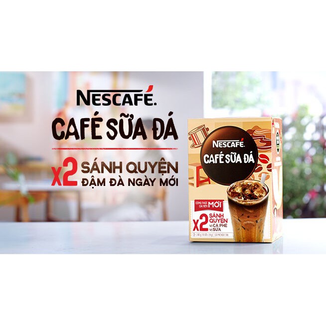 Lẻ 1 Gói Cà Phê Nescafe Sữa Đá 3in1 Gói 24G