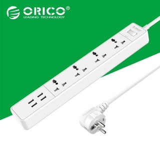 Ổ cắm điện orico tích hợp sạc usb 2.4a - hàng chính hãng