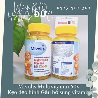 (Bill Đức) Kẹo dẻo gấu chíp Barchen Mivolis 60v