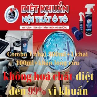LÀM SẠCH VÀ DIỆT KHUẨN NỘI THẤT Ô TÔ XWASH KHÔNG HOÁ CHẤT
