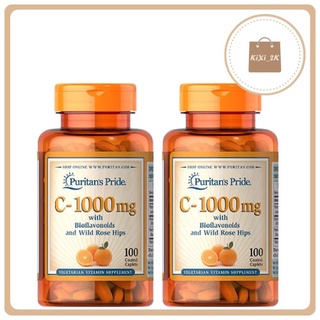  Viên uống bổ sung vitamin C 1000mg của Puritan's Pride 100 viên