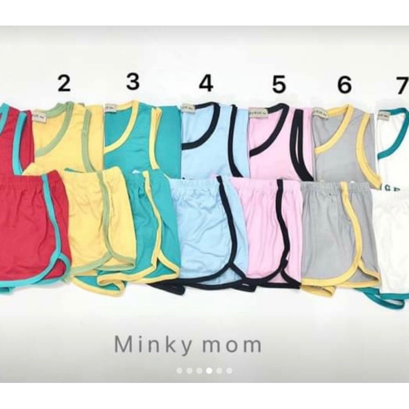 BỘ MINKY MOM BA LỖ THUN LẠNH SIÊU ĐẸP CHO BÉ