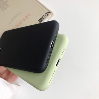 Ốp dẻo màu trơn mịn IPhone 6/7/8/X/11