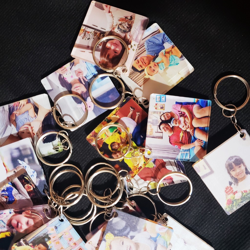 COMBO 10 CHIẾC MÓC KHÓA IN HÌNH THEO YÊU CẦU