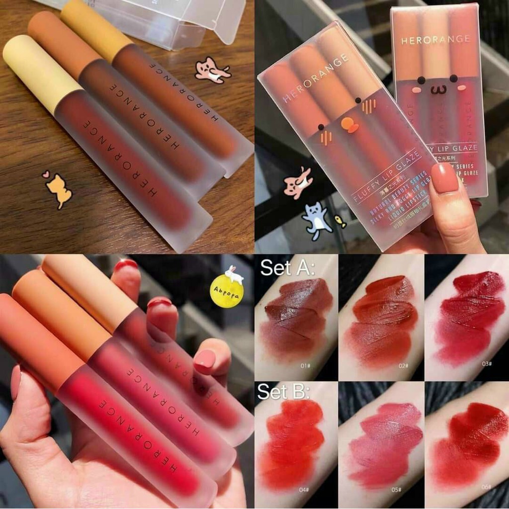 SET 3 CÂY SON GẤU