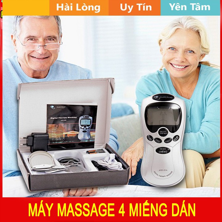 Máy Massage Trị Liệu Xung Điện 4 Miếng Dán