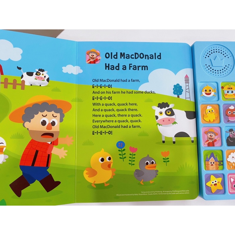 Baby Shark Sound Book- Sách Âm Thanh