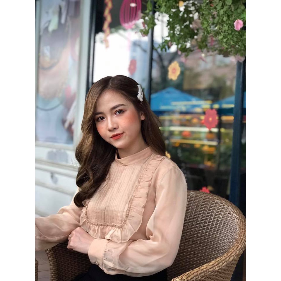 Sơ mi tơ bèo ngực ( giá sale)