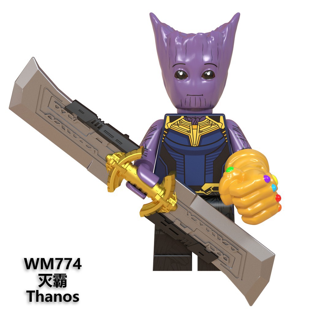 Đồ Chơi Minifigures Các Mẫu Nhân Vật Thano Thor Captian Hulk Batman Mẫu Siêu Độc Đáo WM6070