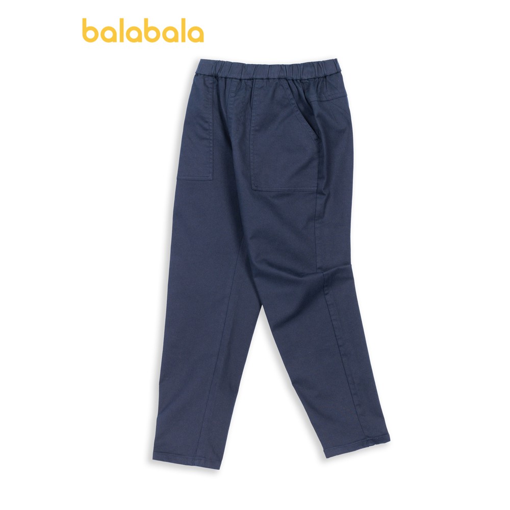 (7-16 tuổi) Quần cạp chung thời trang nam Balabala màu xanh than 22083201203