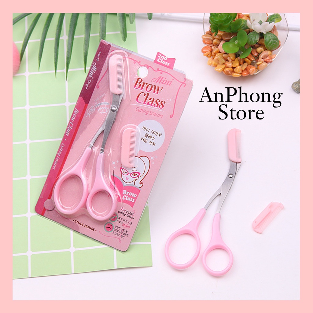 [MỚI VỀ] Kéo cắt tỉa chân mày MINI BROW CLASS màu hồng!