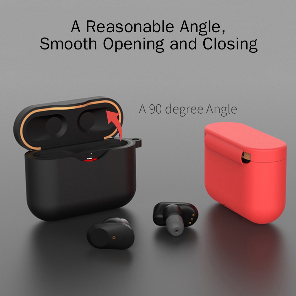 Vỏ bọc silicone bảo vệ dành cho hộp sạc tai nghe Sony WF-1000XM3