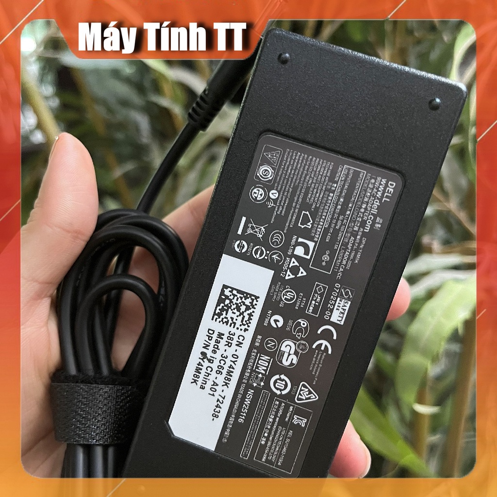 Sạc Laptop Dell Chính Hãng chân kim to/chân kim nhỏ 19.5v-4.62a-90w