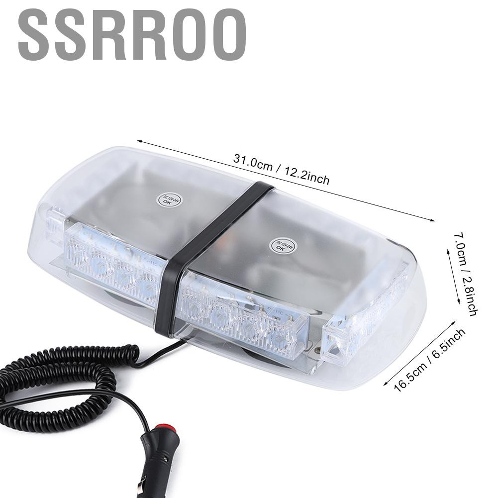 Đèn led cảnh báo khẩn cấp gắn nóc xe sát 24w 7 chế độ chất lượng cao