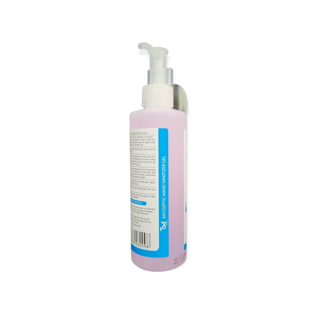 Gel Rửa Tay Khô Sát Khuẩn On1 250ml Hương Bamboo Charcoal Vòi Xịt Tiện Lợi, Nhanh Khô