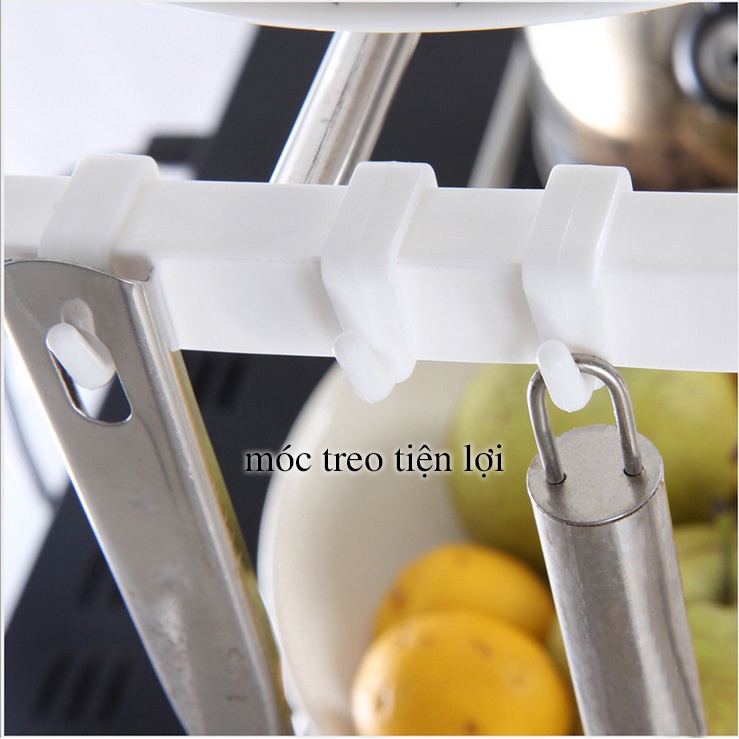 Kệ để đồ nhà bếp - Kệ để đồ 2 tầng đa năng TELESCOPIC chiều dài điều chỉnh linh hoạt (K2T)