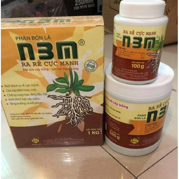 Phân bón kích rễ N3M dạng bột hũ 500gr