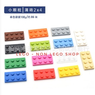 gạch 2x4 dẹt các màu ( 10c )