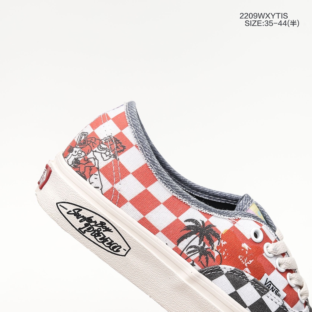 Giày Thể Thao vans vault og Cổ Thấp Vải canvas 4 Lỗ Cá Tính