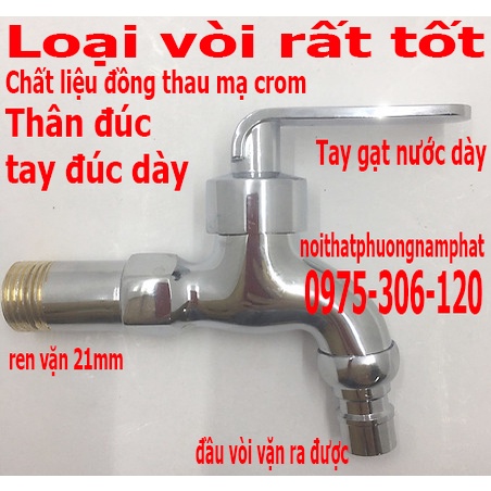 Vòi hồ,Vòi nước Mạ Bóng Đẹp Cao Cấp F8003 vòi hồ đồng mạ crom bóng, thân đúc nguyên khối, nước mạnh, lõi chống gỉ nước