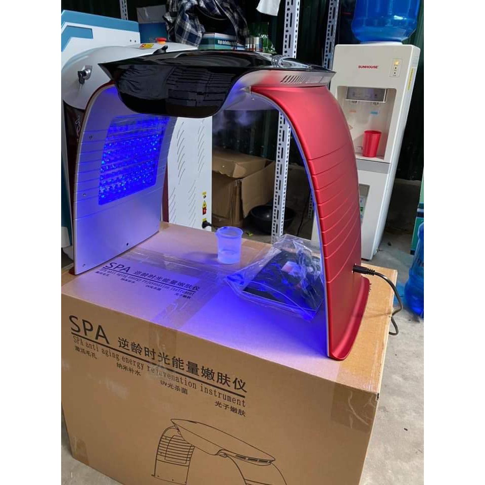 Vòm ánh sáng Spa Face kết hợp phun sương và khí nóng