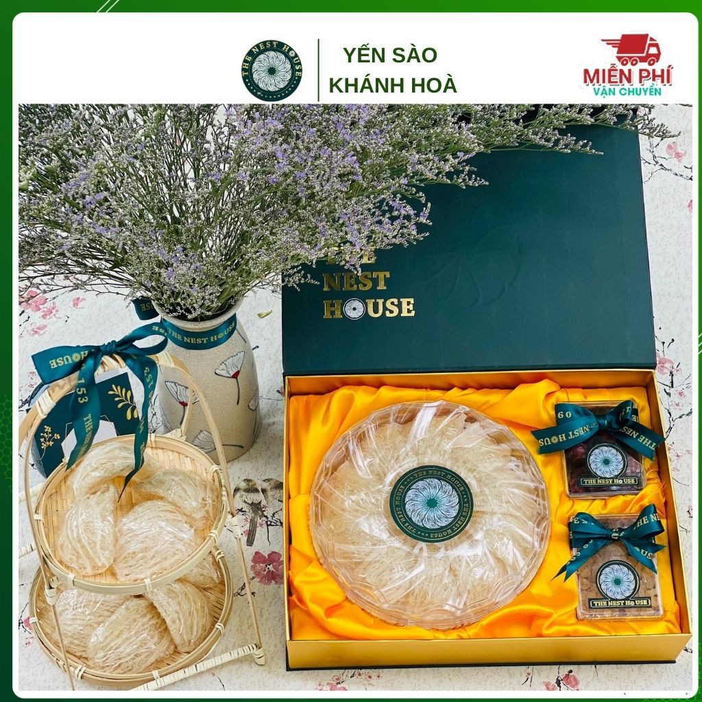[50 gram] Yến sào Nha Trang Khánh Hoà tổ yến tinh chế nguyên chất