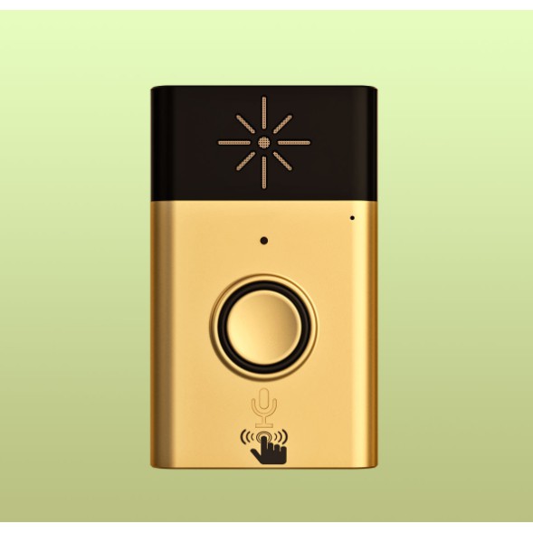 Chuông cửa 2 chiều có đàm thoại Intercom DoorBell Wireless Voice (Màu Vàng Gold/ Màu Bạc) - Euro Quality