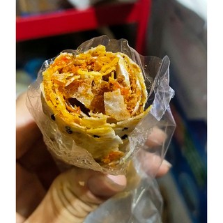 Bánh tráng nướng 20cm Phan Rang - nhâm mắm ruốc tép chà bông