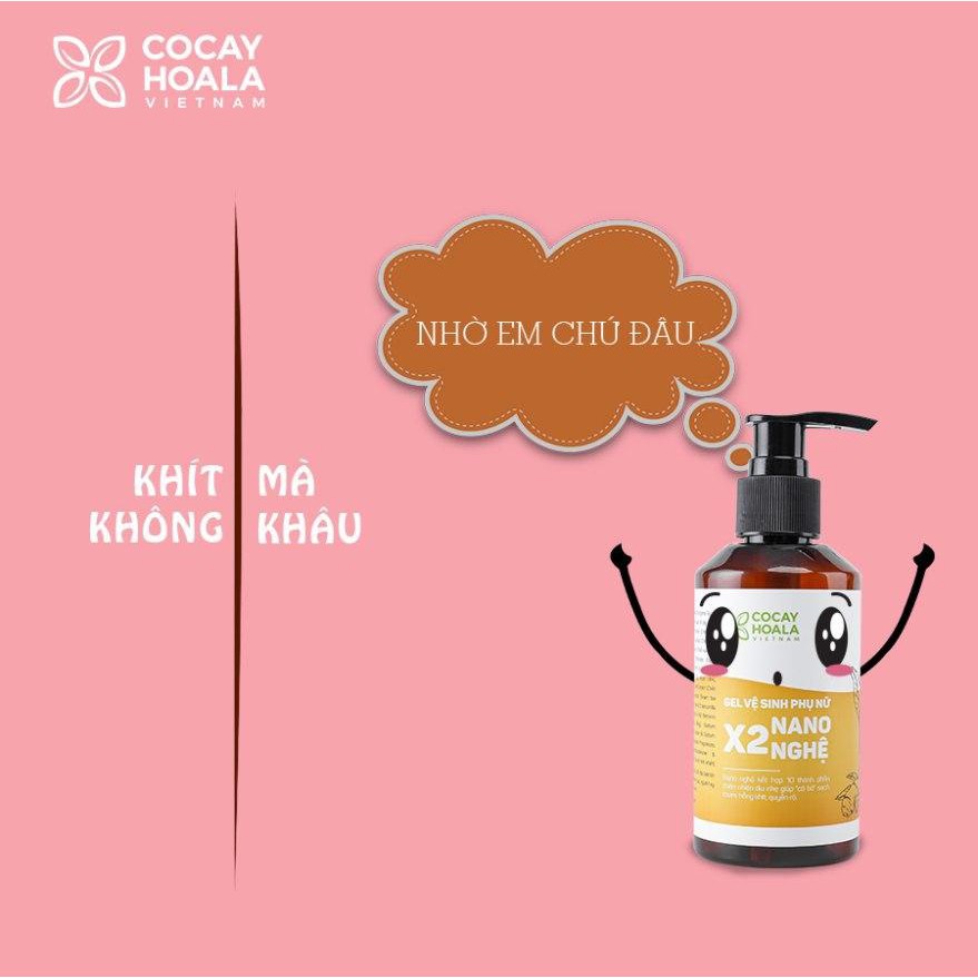 [ Tặng đũa thần hồi xuân 50k] Gel vệ sinh vùng kín Cocayhoala làm hồng se khít cân bằng pH | BigBuy360 - bigbuy360.vn