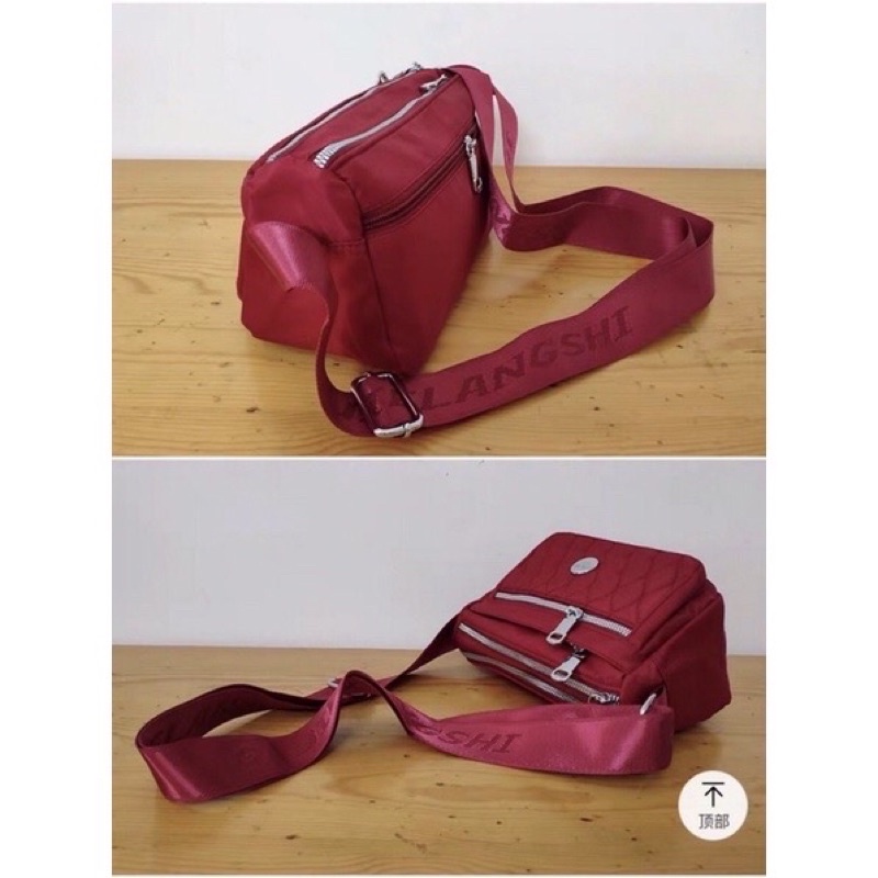 Túi vải dù cao cấp loại đẹp đeo chéo kẹp nách phong cách thời trang giá rẻ túi trung niên đi chợ , đi làm công sở TVD34