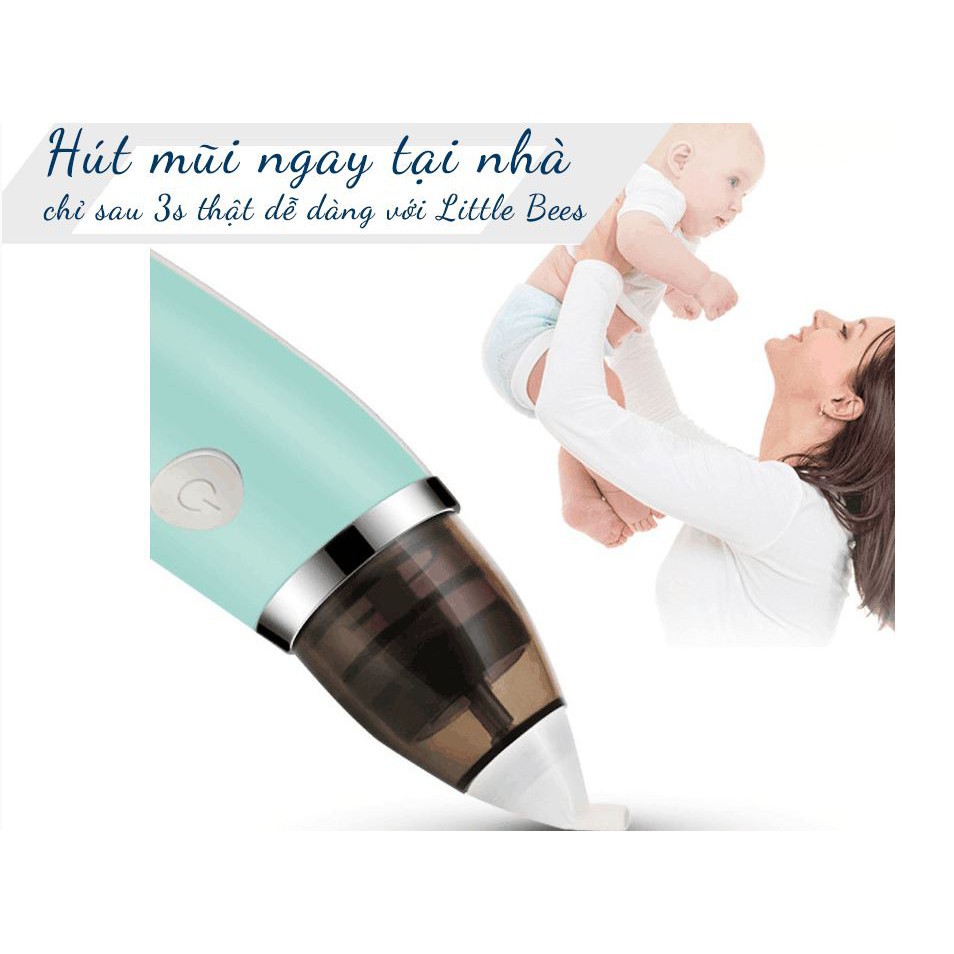 Hút Mũi Điện Tử Đầu Mền Cho Bé LittleBees -Gía Sốc