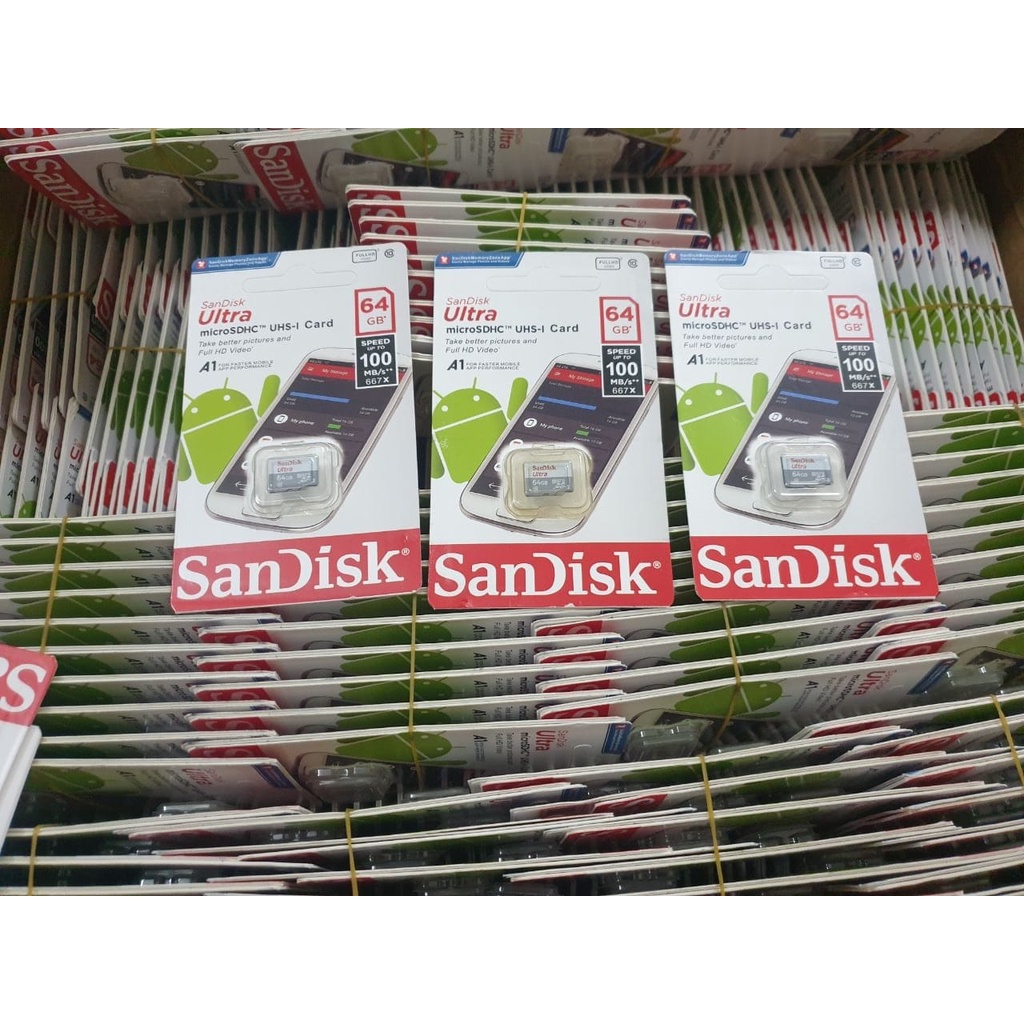 Thẻ Nhớ Chính hãng Chuyên Dụng Cho Camera Sandisk, Imou, Dss, Hikvision, 32Gb 64GB 128 GB bảo hành chính hãng 5 năm