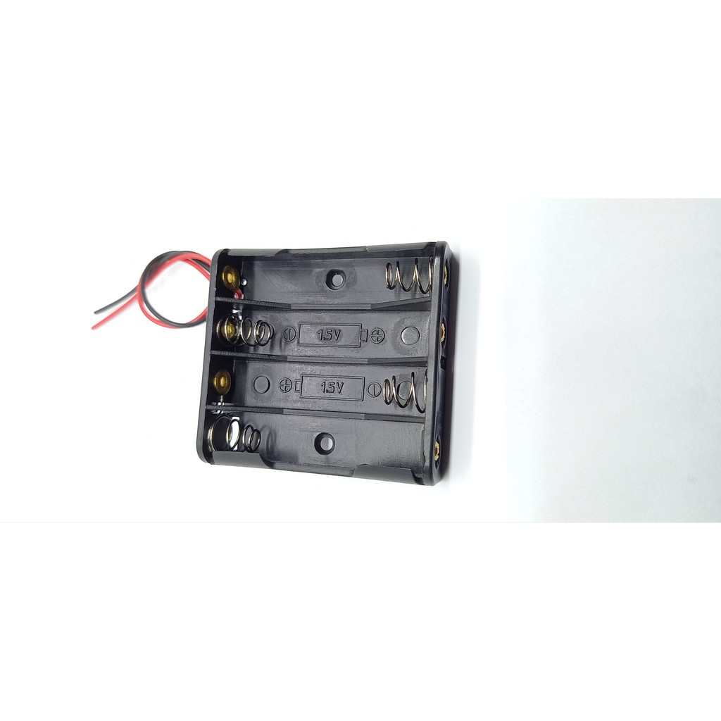 Đế pin đũa AAA 1/2/3/4 cell mắc nối tiếp