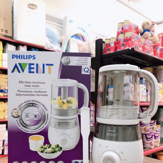 Máy xay và hấp thức ăn Philips Avent 4 in 1 MODEL SCF875/02