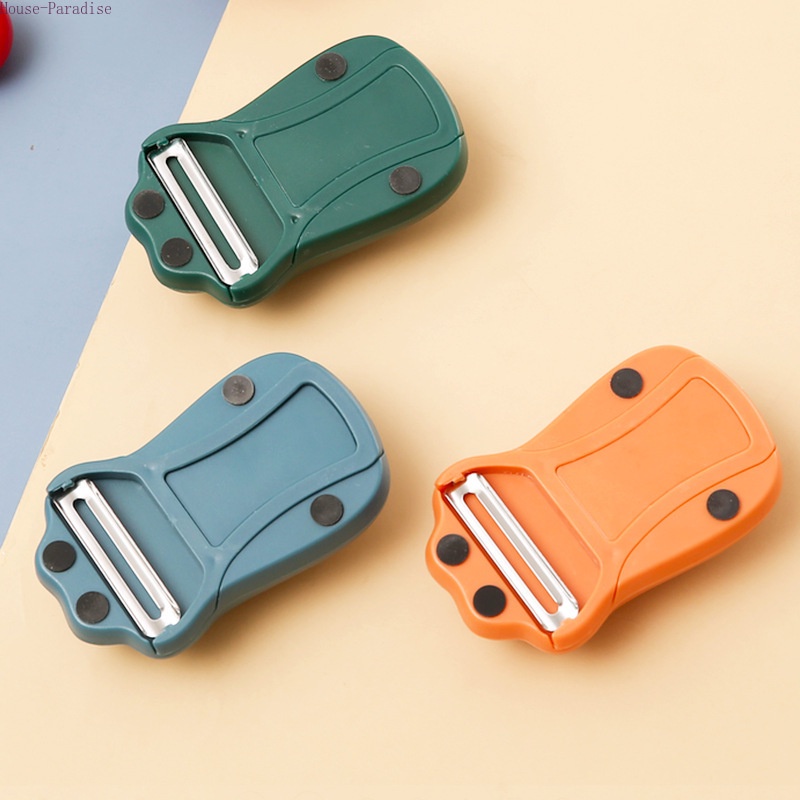 Đá Mài Dao Hai Trong Một Chống Trượt Hình Chân Mèo Dễ Thương