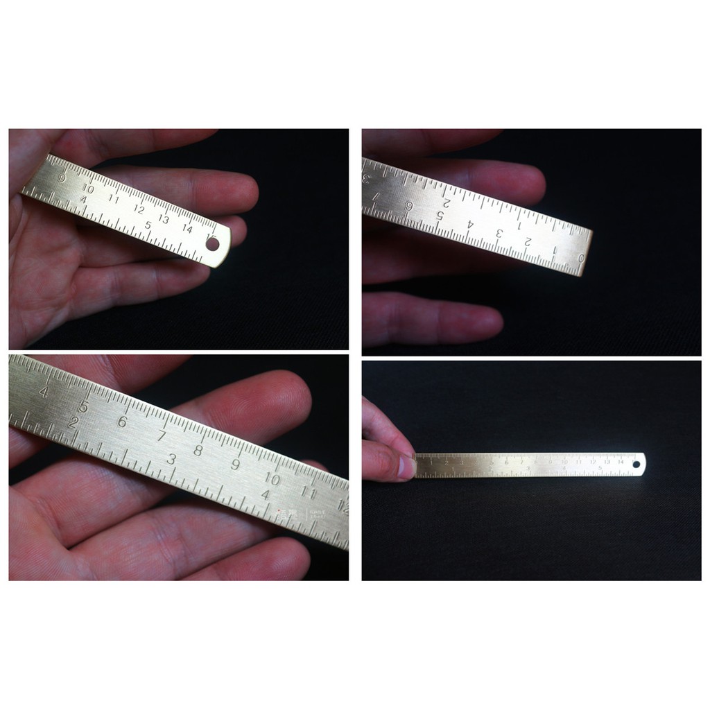 Thước thẳng bằng đồng 150mm