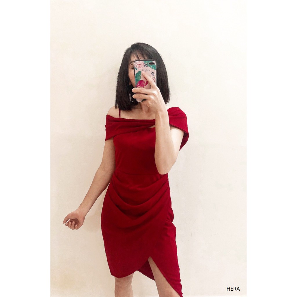 [SALE LỖ] NAPUBEE Đầm Body 2 Dây Nhún Thân Thiết Kế, Váy Dự Tiệc Dạo Phố HERA DRESS | BigBuy360 - bigbuy360.vn