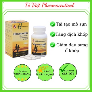 GLUCOSAMIN - Viên uống hổ trợ xương khớp, Viêm khớp ,Đau khớp và Chống thoái hoá khớp (60 viên)