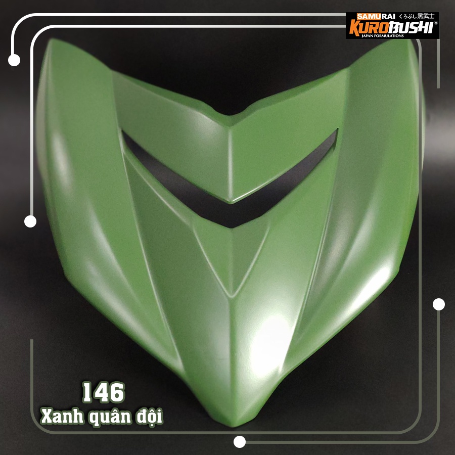 Sơn Xịt Samurai Màu Xanh Quân Đội - Mã 146