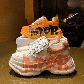 Giày Sneaker Đế Độn 7p In Hoạ Tiết Graffiti Thể Thao Cá Tính Ulzzang Hàn Quốc-KN