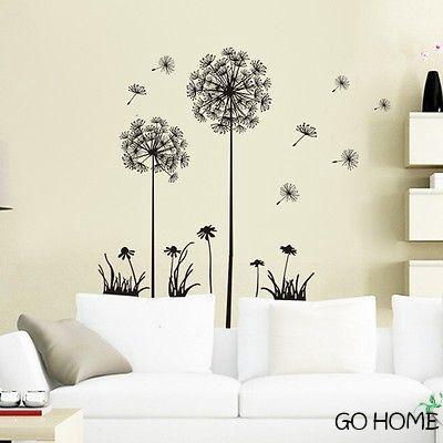 Decal dán tường câu bồ công anh