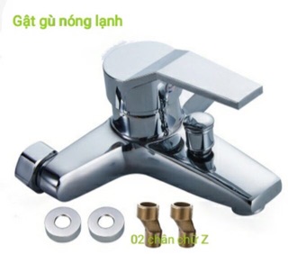 CỦ SEN VÒI TẮM NÓNG LẠNH [HỢP KIM MẠ CROM SÁNG BÓNG]